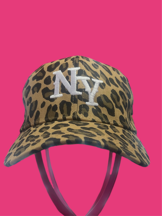 Leopard NY Cap